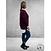 KAFFE CURVE Trui Windsor Wine